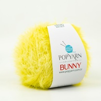 Příze Bunny B01 - žlutá, 100g 170m